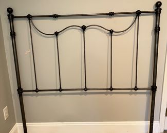 Full size metal headboard