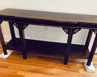 Chippendale console table