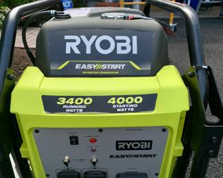 NEW Ryobi generator