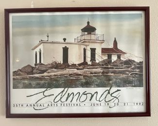 1992 Edmonds Arts Festival Signed & Numbered