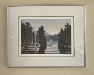 Les Barnett  - Ltd ed Signed & Numbered