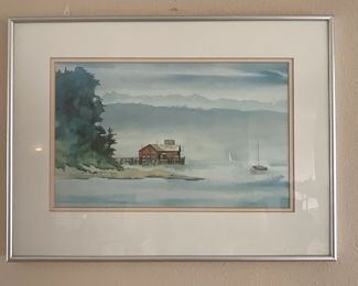 Margaret Livermore - (NW) Signed & Numbered "Coupeville Harbor Store"