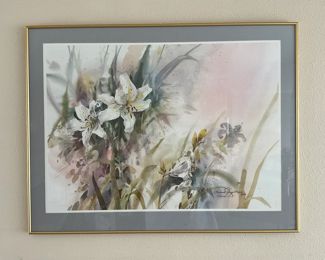 Brent Heighton - "Spring Lilies" 1983