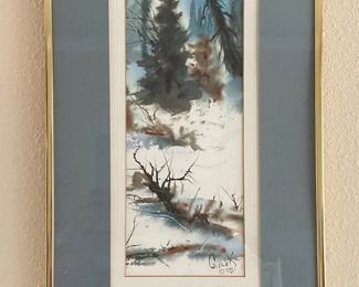 Ed Giecek Watercolor