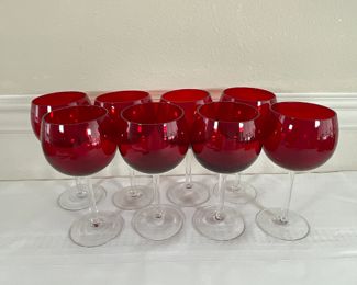 Vintage Red Balloon Glasses