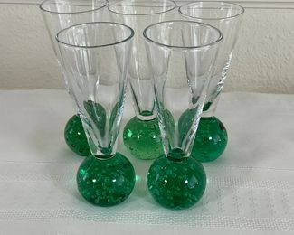 Vintage Ball Stem Liquor 