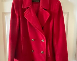 Macintosh Womens Wool Peacoat