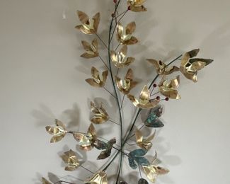 Curtis Jere Metal Sculpture - 1970 Signed.