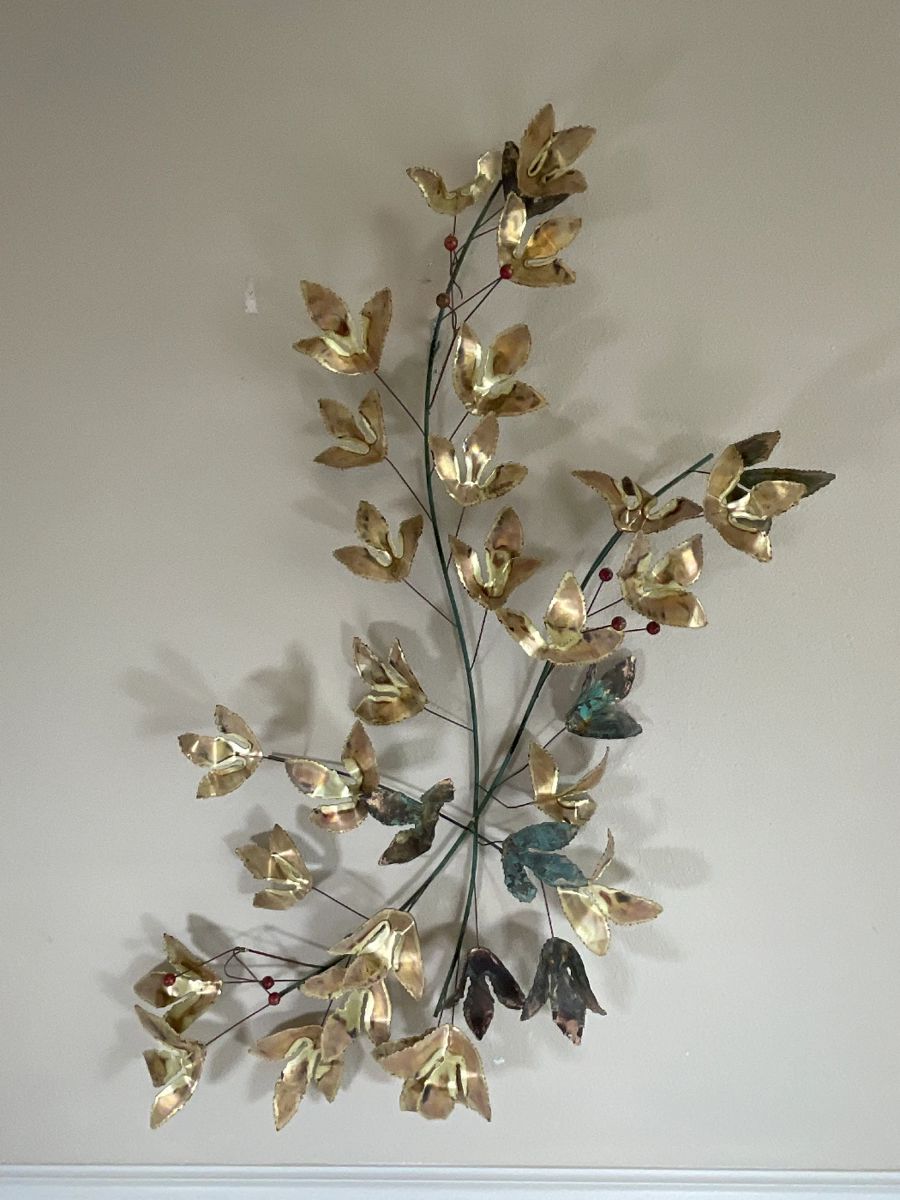 Curtis Jere Metal Sculpture - 1970 Signed.