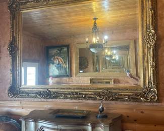 LARGE  MIRROR.  approx 7 feet by 5 feet.