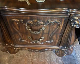 Matching night stands.