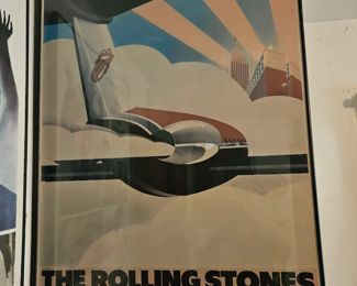 The Rolling Stones American Tour Poster 1972