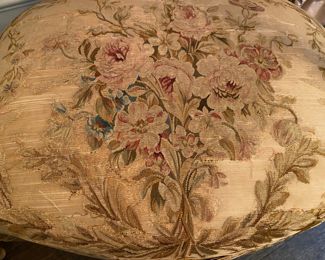 $1,400 Pr. antique French carved giltwood fauteuils                 41"h x 28"w x 25"d