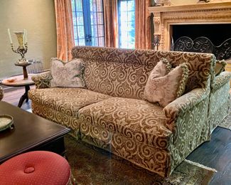 $3,500 (originally $12,000) Incredible double-sided sofa    39"h x 91" long x 76"d               