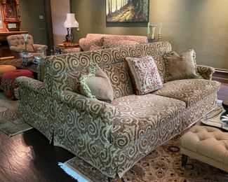 $3,500 (originally $12,000) Incredible double-sided sofa    39"h x 91" long x 76"d      