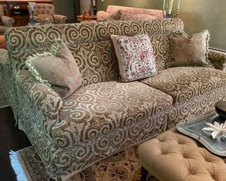 $3,500 (originally $12,000) Incredible double-sided sofa    39"h x 91" long x 76"d      