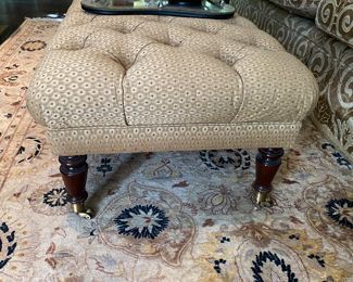  Tufted bench 14"h x 49" long x 21.5"d