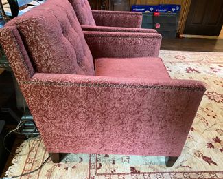 $1,500 Pr. Albert Vivo lounge chairs                                                      35"h x 34.5"w x 37"d 