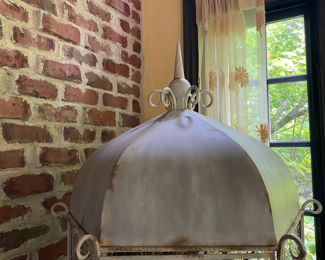 Now $650 - Was $750 Antique birdcage on stand    70"h x 30" diameter