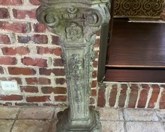 Now $490 - Was $650 Molded composite urn & pedestal     urn: 24"h x pedestal: 35.5"h
