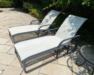 $225.00 each  Mesh chaise lounges - 4 available