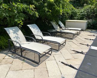 $225.00 each  Mesh chaise lounges - 4 available