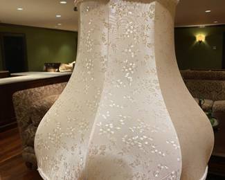 $250.00 (originally 650.00) Vintage molded brass table lamp  36"