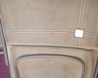 Diane von Furstenberg suede Luggage 