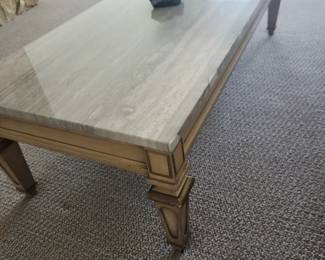 Travertine Coffee Table