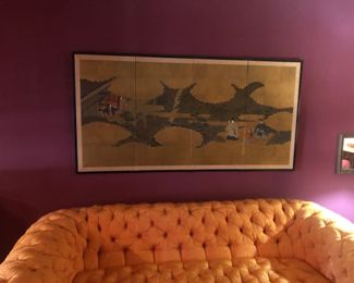 Japanese Four Panel Screen