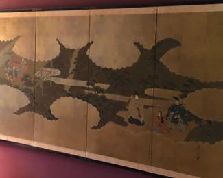 Japanese Four Panel Screen