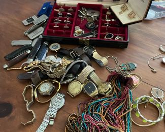 jewerly, rings, fine watches, beaded necklaces, bracelets