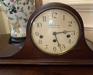 clocks, deocrative white ceramic vase