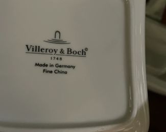 Villeroy & Boch china set