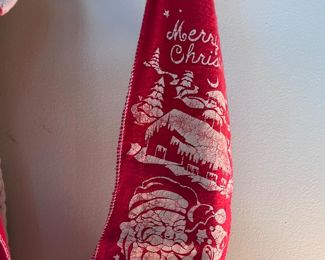 Vtg. Christmas stockings