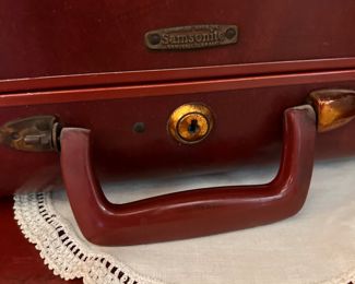 Vtg. 3 pc. Samsonite luggage