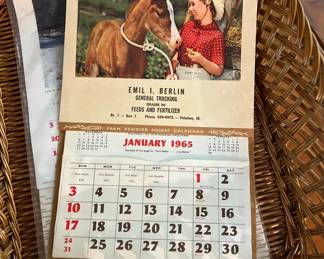 1965 Calendar
