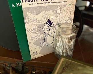 Vtg. Christmas music books