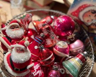 Vtg. Mercury ornaments