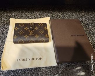 4. Louis Vuitton Womans Wallet in Box with dust bag $375.00