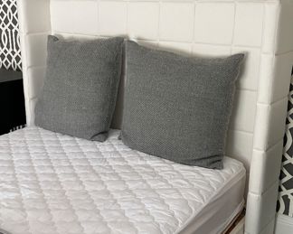 Queen Upholstered Headboard. Measures 48" W x 60" H.