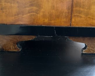 Antique Bird's Eye Maple Biedermeier 4 Drawer Chest of Drawers - 2 Available. Each Measures 34" W x 18" D x 32" H. Photo 6 of 6.