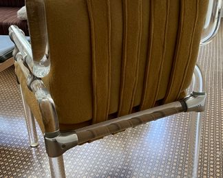 Mid-Century Lucite Chair. Photo 2 of 2.