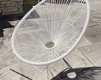 White Acapulco Chair.