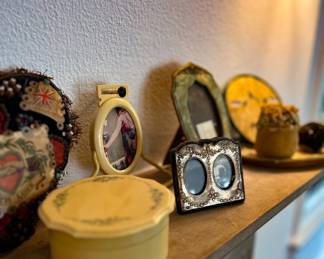 Sample of Decorative Boxes and Picture Frames.