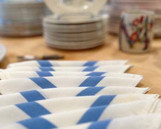 Sample of Table Linens.