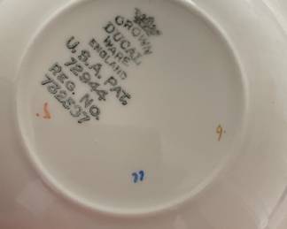 Crown Ducal Dinnerware. Photo 2 of 2.