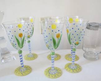 PARTY GLASSWARE GALORE.