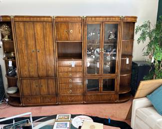 5 SECTION ASIAN CABINET.