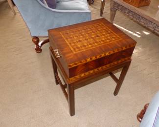 Small inlaid chest
